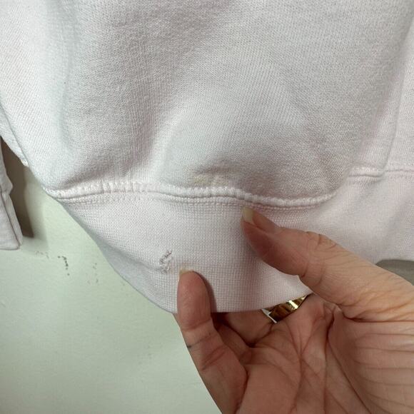 RARE Saint Luis NYC Light Pink Sweatshirt Hoodie VYBES Los Angeles David Bowie M - Picture 10 of 16